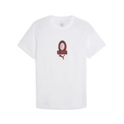 Męska koszulka AC Milan FtblCulture PUMA White For All Time Red. Białe t-shirty sportowe męskie Puma, m, bez ramiączek, do piłki nożnej. Za 129.00 zł.