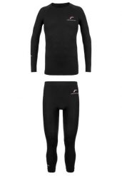 Bielizna damska Reusch Reusch Underwear Set Lady 3/4. Czarna bielizna termoaktywna damska REUSCH, l, bez wzorów, z elastanu. Za 334.50 zł.
