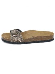 BABUNKERS Family Klapki w kolorze brązowym rozmiar: 36. Brązowe klapki damskie BABUNKERS Family, bez wzorów, bez obcasa. Za 165.99 zł.