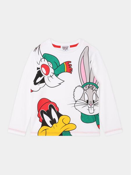 Marc Jacobs Bluzka W25610 Biały Regular Fit. Białe t-shirty chłopięce MARC JACOBS, bez wzorów, z bawełny, bez ramiączek. Za 159.99 zł.