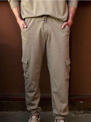 Spodnie jogger cargo - Inny. Spodnie materiałowe męskie Sinsay, bez wzorów. Za 59.99 zł.