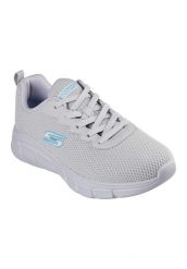 Buty do chodzenia męskie Skechers 118106LTGY. Szare buty sportowe na co dzień męskie Skechers, na zimę, z materiału, bez zapięcia, trekkingowe. Za 286.70 zł.