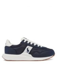 Polo Ralph Lauren Sneakersy Train 89 Sport RL02441410 Granatowy. Niebieskie buty sportowe chłopięce Polo Ralph Lauren, bez wzorów, z materiału, sportowe, bez zapięcia. Za 249.99 zł.