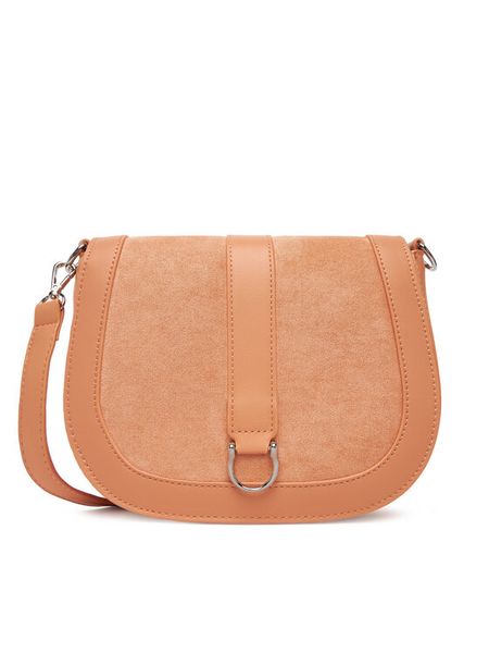 DeeZee Torebka DZE-S-020-07 Pomarańczowy. Brązowe listonoszki damskie DeeZee, bez wzorów, z materiału, bez dodatków. Za 129.99 zł.