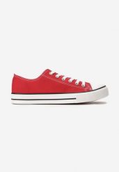 Czerwone Trampki Harleen. Czerwone trampki i tenisówki męskie Born2be, bez wzorów, bez zapięcia. Za 39.99 zł.
