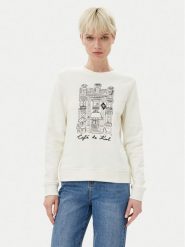 KARL LAGERFELD Bluza A2W20057 Écru Regular Fit. Bluzy bez kaptura damskie Karl Lagerfeld, s, z bawełny. Za 479.99 zł.