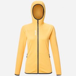 Bluza damska termiczna MILLET W Lokka Hoodie Iii granatowy. Żółte bluzy z kapturem damskie Millet, na lato, s, z dzianiny. Za 479.00 zł.