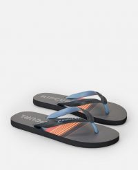 Japonki męskie Rip Curl Daybreaker Bloom Open Toe. Czarne klapki i japonki męskie Rip Curl, z materiału. Za 88.99 zł.