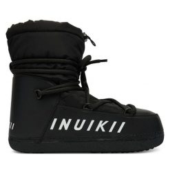 Śniegowce Inuikii. Czarne buty zimowe męskie Inuikii, bez zapięcia. Za 1,329.00 zł.