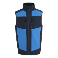 Ocieplana Męska Blok Kolorystyczny Softshell EVolve. Czarne kurtki softshell damskie Regatta, m, bez wzorów, z softshellu, bez kaptura. Za 206.99 zł.