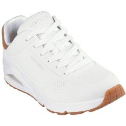 Buty sportowe męskie Skechers Uno Suited On Air. Białe buty sportowe na co dzień męskie Skechers, z syntetyku, bez zapięcia. Za 490.00 zł.