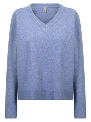 Soyaconcept Sweter "Orlean" w kolorze błękitnym rozmiar: M. Niebieskie swetry klasyczne damskie Soyaconcept, m, bez kołnierzyka. Za 184.95 zł.