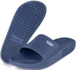 Klapki basenowe Aqua Speed Ohio. Niebieskie klapki i japonki męskie Aqua-Speed, z materiału. Za 62.99 zł.