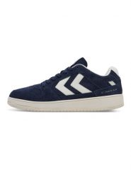 Buty sportowe zamszowe Hummel St. Power Play. Niebieskie buty sportowe na co dzień damskie HUMMEL, z gumy, bez zapięcia. Za 311.25 zł.