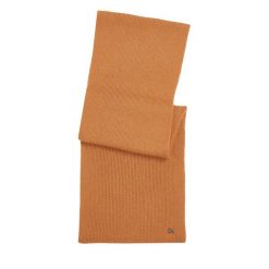 Szalik Calvin Klein. Brązowe szaliki i kominy damskie CALVIN KLEIN, bez wzorów. Za 329.99 zł.