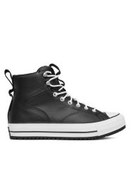 Converse Trampki Chuck Taylor All Star Hiker Boot A13233C Czarny. Czarne trampki i tenisówki męskie Converse, bez wzorów, ze skóry, bez zapięcia. Za 399.99 zł.