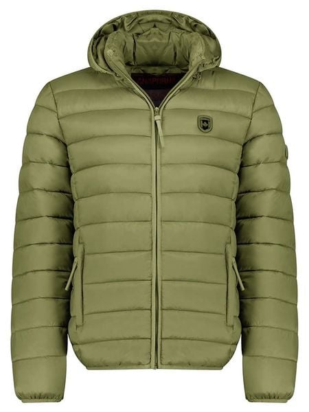 ANAPURNA Kurtka pikowana "Amitalana" w kolorze zielonym rozmiar: XL. Zielone kurtki męskie ANAPURNA, xl, z aplikacjami, bez kaptura. Za 134.85 zł.