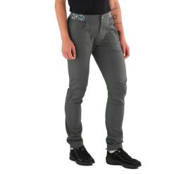 Spodnie damskie Edelrid Nona. Szare spodnie materiałowe damskie EDELRID, bez wzorów, z bawełny, klasyczne. Za 344.25 zł.