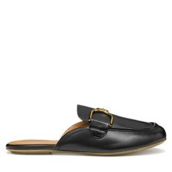Klapki Geox. Czarne klapki damskie Geox, bez wzorów, bez obcasa. Za 389.99 zł.