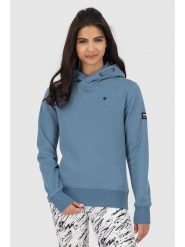 Alife and kickin Bluza "Sarina" w kolorze niebieskim rozmiar: XS. Niebieskie bluzy z kapturem damskie Alife and Kickin, xs, z bawełny. Za 74.63 zł.