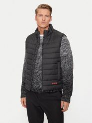 HUGO Kamizelka Brentino2431 50517743 Czarny Regular Fit. Czarne kamizelki męskie Hugo, m, z syntetyku. Za 489.99 zł.
