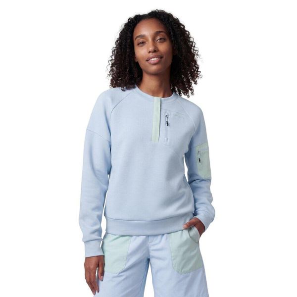 Damska techniczna bluza trekkingowa Siroko Tatras-W Blue. Niebieskie bluzy bez kaptura damskie SIROKO, uniwersalny, z dzianiny. Za 211.00 zł.