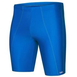 Spodenki pływackie jammer męskie Aqua Speed Long. Niebieskie kąpielówki męskie Aqua-Speed, m, bez wzorów, do pływania. Za 59.99 zł.