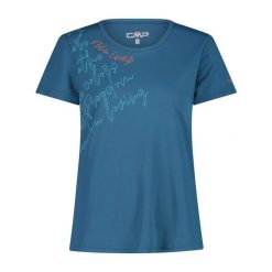 Koszulka damska CMP. Brązowe t-shirty damskie CMP, s, bez wzorów, z poliesteru, bez kołnierzyka. Za 135.00 zł.