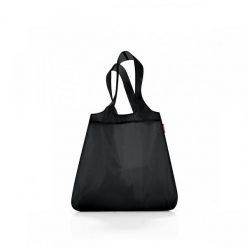 Siatka mini maxi shopper black. Czarne shopper bag damskie Reisenthel, bez wzorów, na ramię, bez dodatków. Za 50.90 zł.