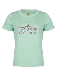 Roadsign Koszulka w kolorze miętowym rozmiar: XL. Zielone bluzki damskie Roadsign, xl, bez wzorów, z bawełny, bez kołnierzyka, bez ramiączek. Za 43.99 zł.