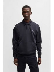 BOSS Orange Koszulka polo w kolorze granatowym rozmiar: XXL. Niebieskie koszulki polo męskie Boss Orange, xxl, bez wzorów, z bawełny, bez ramiączek. Za 276.71 zł.