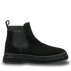 Sztyblety Gant. Czarne sztyblety męskie Gant, bez zapięcia. Za 479.99 zł.