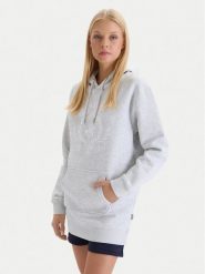 Beverly Hills Polo Club Bluza W126-BHLSS-1038-40M Szary Regular Fit. Szare bluzy bez kaptura damskie Beverly Hills Polo Club, m, z bawełny. Za 159.99 zł.