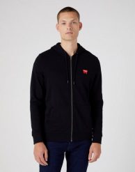 WRANGLER ZIP THRU HOODIE MĘSKA BLUZA LOGO W664HA100 112320252. Bluzy z kapturem męskie Wrangler, m. Za 189.99 zł.
