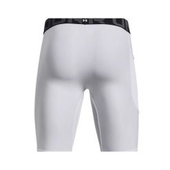 Długie Szorty z kieszeniami Under Armour HeatGear®. Białe szorty męskie Under Armour, xl, z materiału, na fitness i siłownię. Za 142.15 zł.