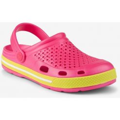 Glemo Coqui Lindo damskie klapki fluo różowy/fluo żółty. Czerwone klapki damskie Coqui, bez wzorów, bez obcasa. Za 41.99 zł.