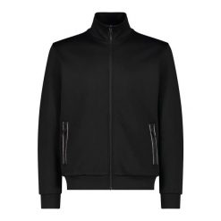 Bluza męska turystyczna CMP 34D1987. Czarne bluzy bez kaptura męskie CMP, l, z polaru. Za 246.00 zł.