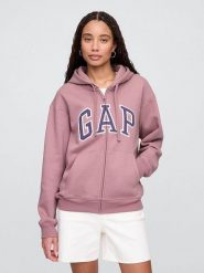 GAP Bluza w kolorze jasnoróżowym rozmiar: L. Różowe bluzy z kapturem damskie GAP, l. Za 224.52 zł.