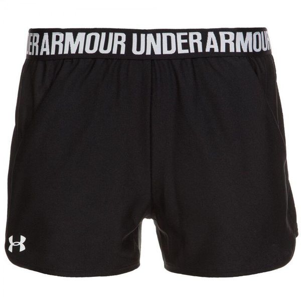 Spodenki sportowe damskie Under Armour New Play Short. Czarne spodenki sportowe damskie Under Armour, s, do biegania. Za 149.00 zł.