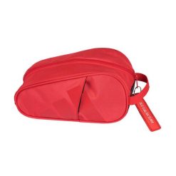 Torba na akcesoria do padla Adidas - Accessory Bag Black/Red 2026. Czarne torebki klasyczne damskie Adidas, bez wzorów, z materiału, bez dodatków. Za 78.30 zł.