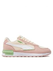 Puma Sneakersy Graviton Jr 381987-30 Beżowy. Brązowe buty sportowe dziewczęce Puma, bez wzorów, ze skóry, bez zapięcia. Za 179.99 zł.