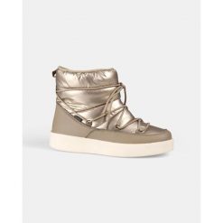 Damskie wysokie śniegowce Kilpi APOLO HIGH WP-W. Brązowe śniegowce damskie Kilpi, z nylonu. Za 380.74 zł.