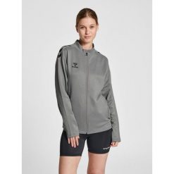 Bluza sportowa damska Hummel half zip Core XK. Szare bluzy sportowe damskie HUMMEL, xl, z dresówki. Za 182.20 zł.