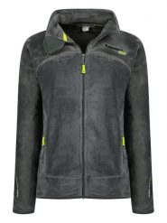 ANAPURNA Kurtka polarowa "Uternel" w kolorze szarym rozmiar: L. Szare kurtki damskie ANAPURNA, l, bez wzorów, z polaru, bez kaptura. Za 73.99 zł.