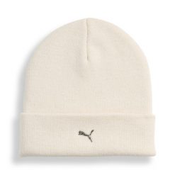 Głęboka czapka z metalowym logo PUMA CAT PUMA Alpine Snow White. Białe czapki męskie Puma. Za 89.00 zł.