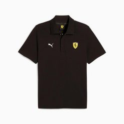 Koszulka polo męska Puma FERRARI RACE GRAPHIC czarna 62705301 r S (46). Czarne koszulki polo męskie Puma, na zimę, m, bez wzorów, z bawełny, bez ramiączek. Za 200.24 zł.