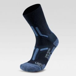 Skarpety trekkingowe męskie Uyn Trekking 2IN Merino Mid. Niebieskie skarpetki męskie UYN, bez wzorów. Za 139.99 zł.