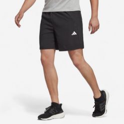 Spodenki fitness cardio męskie Adidas. Szorty sportowe męskie Adidas, l, z materiału, na fitness i siłownię. Za 69.99 zł.