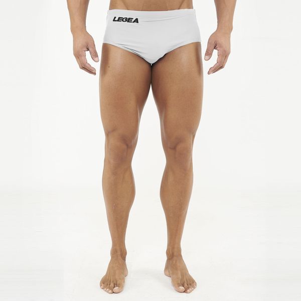 Kąpielówki slip męskie TUTORE białe. Białe kąpielówki męskie Legea, m, bez wzorów, z materiału, na fitness i siłownię. Za 56.00 zł.