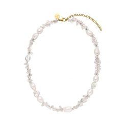 Purelei Purelei Naszyjnik Crystal Wave Naszyjniki 1 ct Damski. Żółte naszyjniki damskie Purelei, pozłacane. Za 271.29 zł.